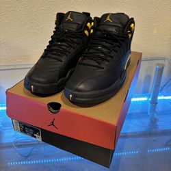 Jordan Retro 12 Black Taxi 