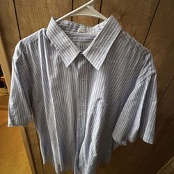 Men’s buttoned shortsleeved shirt XXL