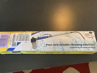 Power washer hose tool handle