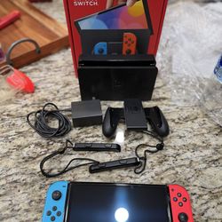Nintendo Switch Oled with Accessories