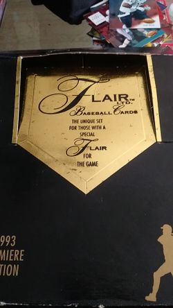 flair baseball cards 1993 premiere edition