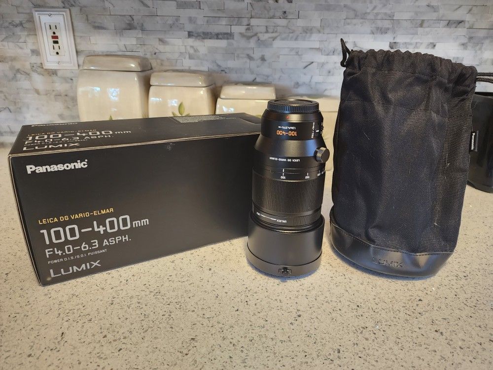 Leica DG Vario 100-400mm F4.0-6.3 Super Telephoto Lens For Panasonic Lumix