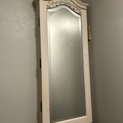 Wal Mounted Jewelry Cabinet