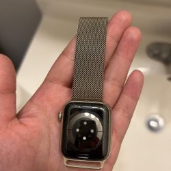 Apple Watch Series 6 Stainless Steel ( Gold )