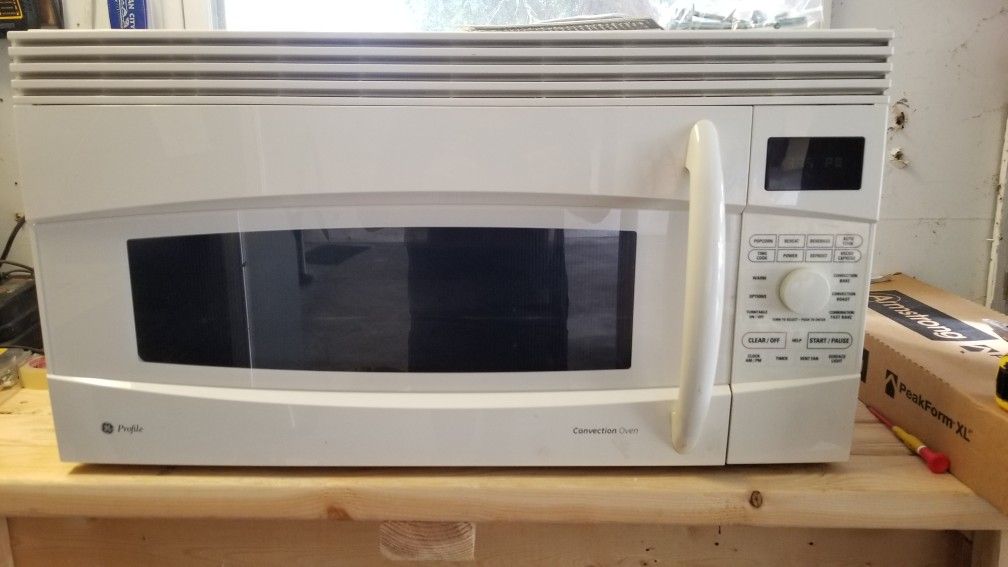 GE over the range microwave (firm price)