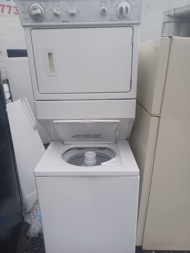 Kenmore 27 Inch Stack Gas Dryer Washer Combo