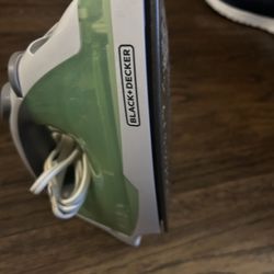 Like new used only few times very cleans Black and Decker iron asking 15 don’t need 