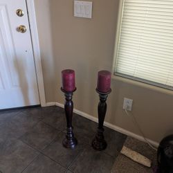 Candles And Candle stick Holders