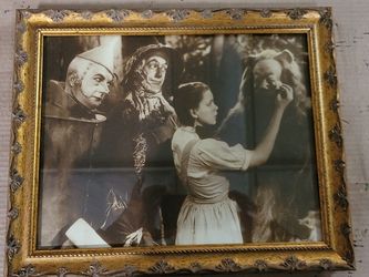 Custom Framed Wizard Of Oz Picture