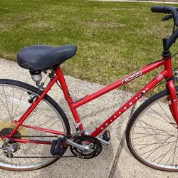 1993 Red Ross Griffon  XC Vintage Woman’s  bicycle beautiful condition