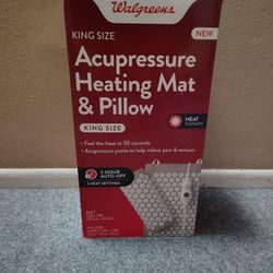 Acupressure Heating Mat And Pillow