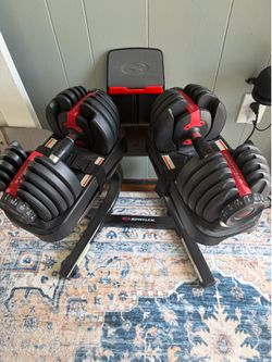 BOWFLEX SELECTTECH 52.5  DUMBELLS