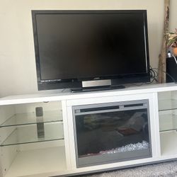 Entertainment Center With heater