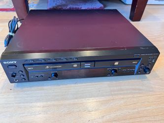 Partial Working Sony CD Player/Recorder Dual Deck