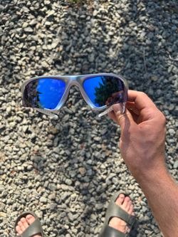 Oakley MUZM Suture Jacket X-Silver Prizm Saphire