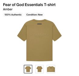FOG Essentials T Shirt (Amber)