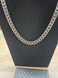 ProSteel Jewelry  10mm 24 In Stainless Steel Cuban Chain 