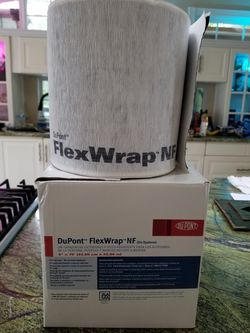 TYVEK FLEX TAPE AND TYPAR HOUSE WRAP