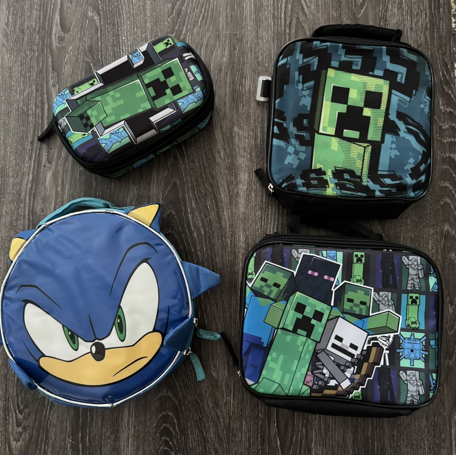 MINECRAFT LUNCH BAG / KIDS BAGS