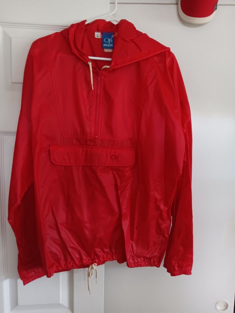 Vintage Ocean Pacific Windbreaker Size Medium