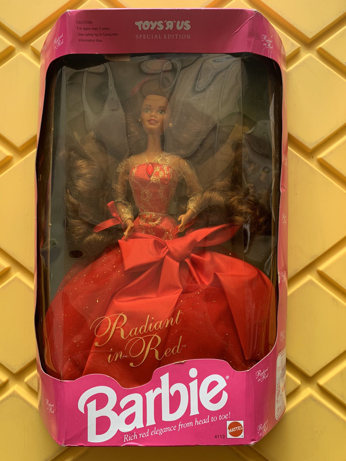 Vintage Radiant and red Barbie