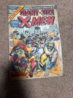 Marvel Giant-Size X-Men #1 Cover Art Wall Plaque, 11 x 13 in