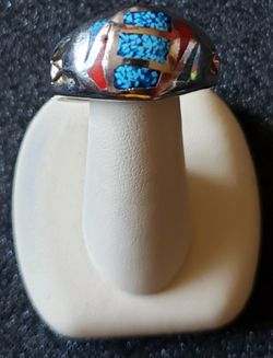 Stainless Steel Ring size 8.5 Unisex