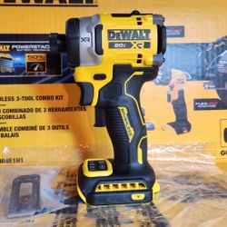 Dewalt New 1/4” Impact XR Brushless -3 Speeds New Generation 