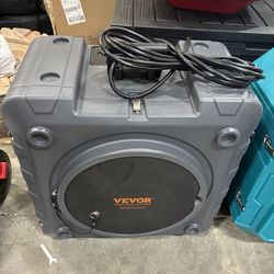 New Air Scrubber with 3-Stage Filtration, Stackable Negative Air Machine 800 CFM