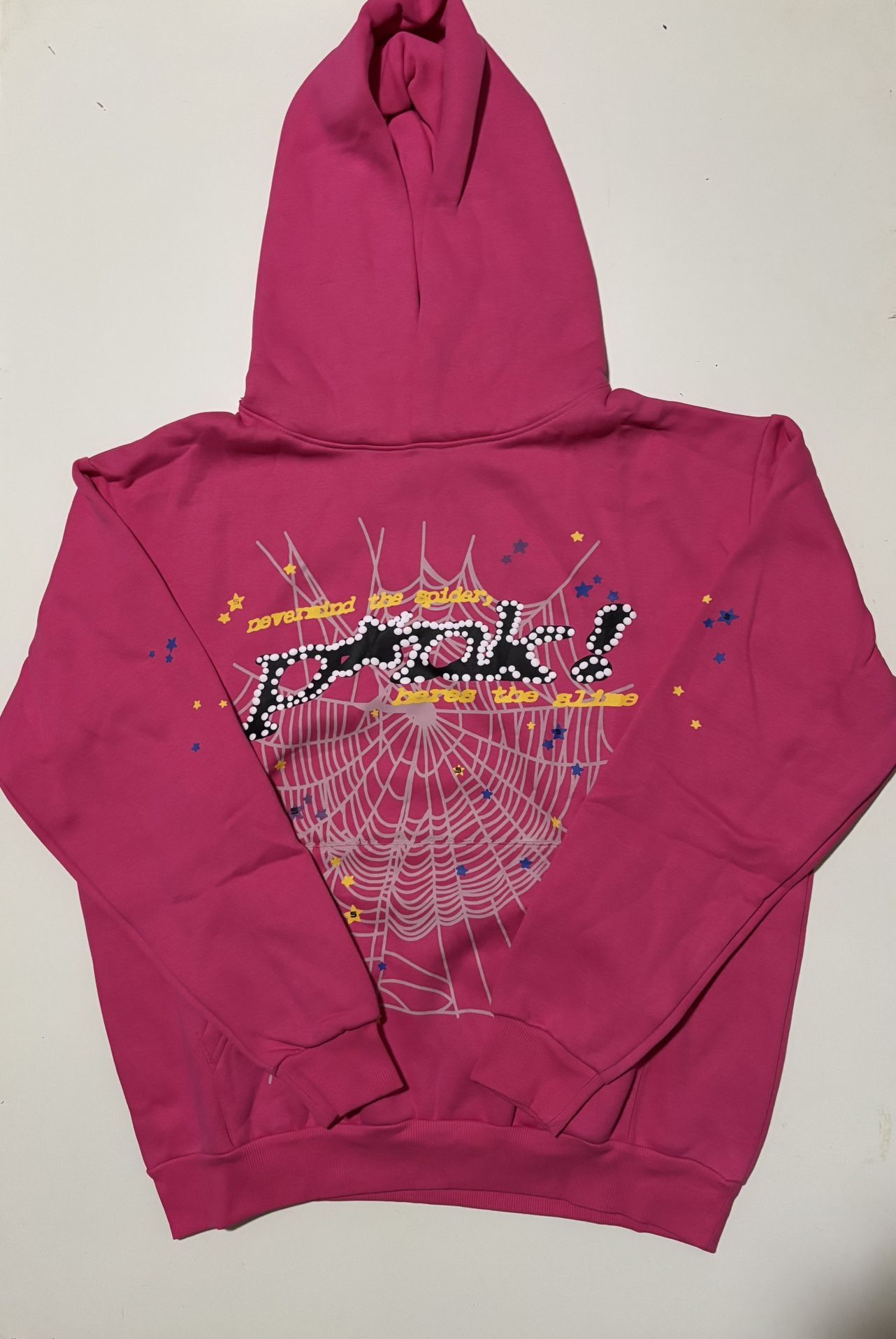 Sp5der Pink Hoodie
