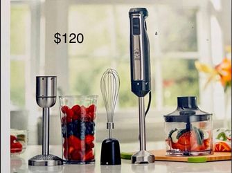 4-In 1 Immersion Blender/ Batidora 4 en 1
