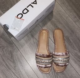 ALDO Rockyy Sandals Womens Size 7.5 Worn Once