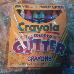 Crayola Glitter Crayons 1997 Edition 