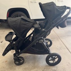 Baby Jogger City Select 2 Stroller With 2nd Seat And Accessories 