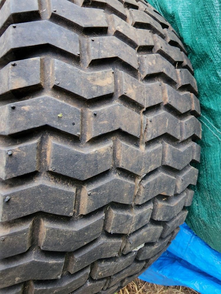 Brand New Tractor / Yard Equipment Tire With Rim, Never Used