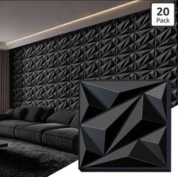 20-pack of 3D Decorative Wall Panels