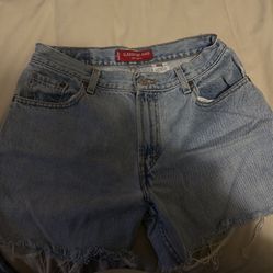 Levi Jean Shorts Size 10 L
