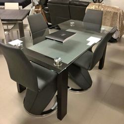 rectangular glass dining table for sale