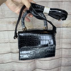 Black Bag And Crossbody Bag 