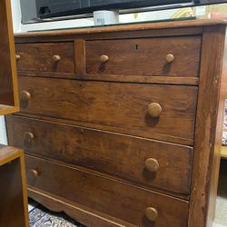 Antique Solid Wood Dresser