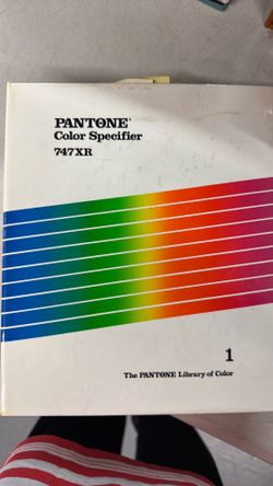 Pantone Color Specifier Binder - Book 1