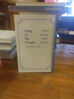 Book - Song Of My People For The Days Of Awe