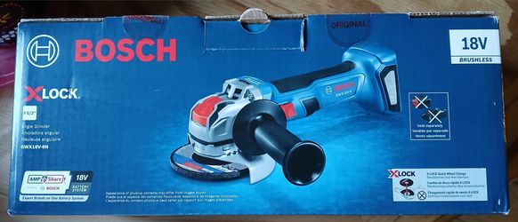 Bosch 18V X-LOCK 4.5" 8AMP 4.5" Angle Grinder - New
