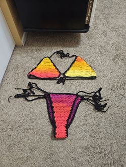 Brazilian Style Crochet String Bikini