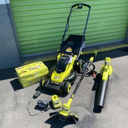 Ryobi 18v Lawncare Bundle 