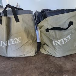 Queen + Twin INTEX Self Inflating Air Mattresses