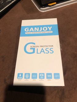 Ganjoy iPhone 8 screen protector 3 pieces
