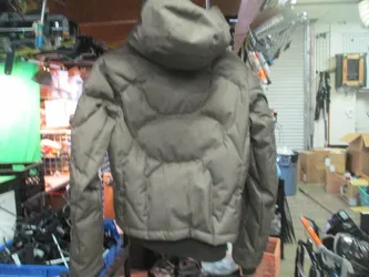 Used The North Face Furallure Jacket Ladies Large (read description)