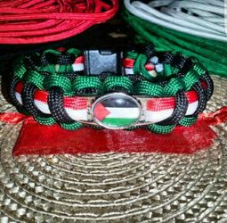 Custom Palestinian Paracord Bracelets