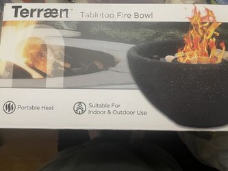 Portable Tabletop Fire Bowl